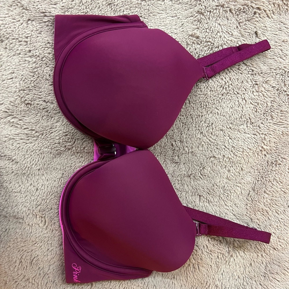 Victoria's Secret Purple T-Shirt Bra with Molded Cups